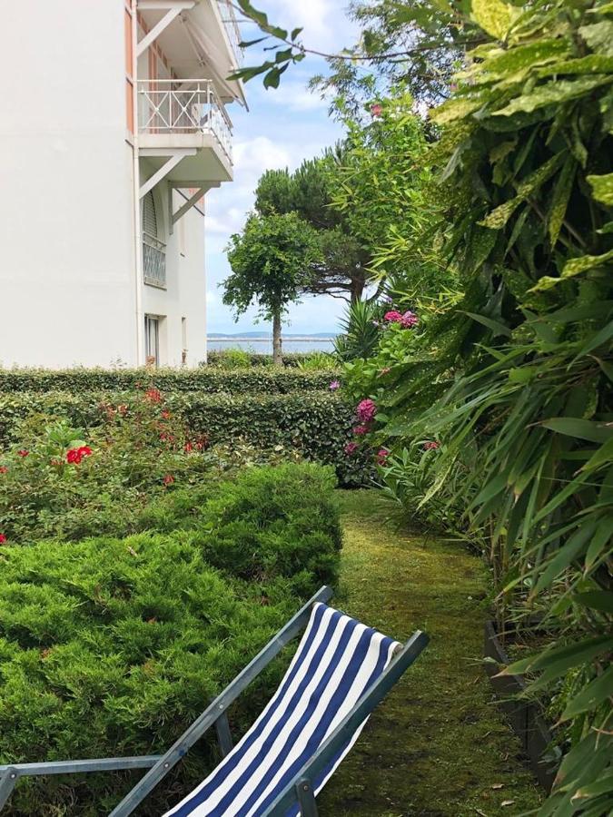 Appart Sur La Plage Pied Dans L Eau Avec Terrasse Jardin Vue Sur Le Bassin Depuis La Terrasse , Parking อาร์กาชง ภายนอก รูปภาพ