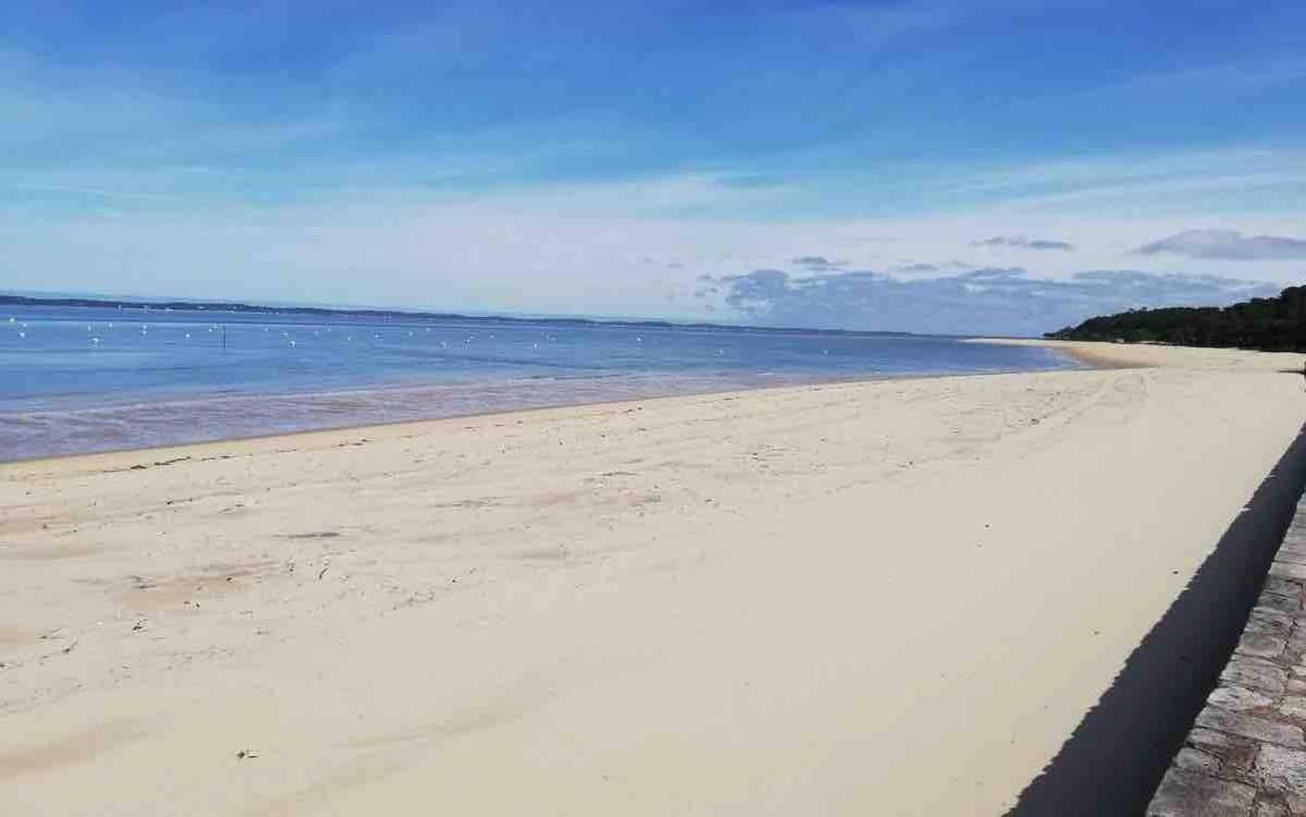 Appart Sur La Plage Pied Dans L Eau Avec Terrasse Jardin Vue Sur Le Bassin Depuis La Terrasse , Parking อาร์กาชง ภายนอก รูปภาพ