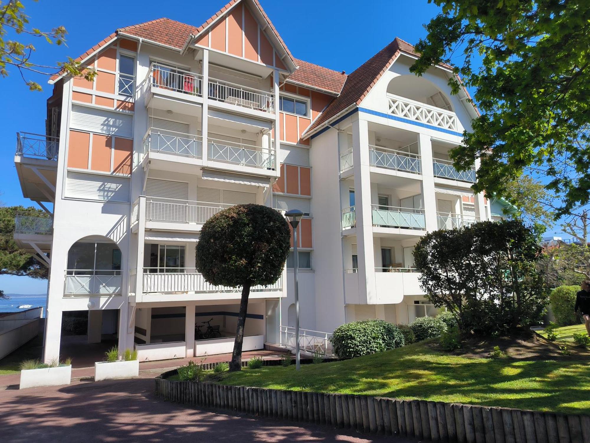 Appart Sur La Plage Pied Dans L Eau Avec Terrasse Jardin Vue Sur Le Bassin Depuis La Terrasse , Parking อาร์กาชง ภายนอก รูปภาพ